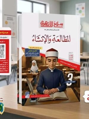 سلاح الأزهري مطالعة وإنشاء 3 ثانوي شرح وتدريبات 2027